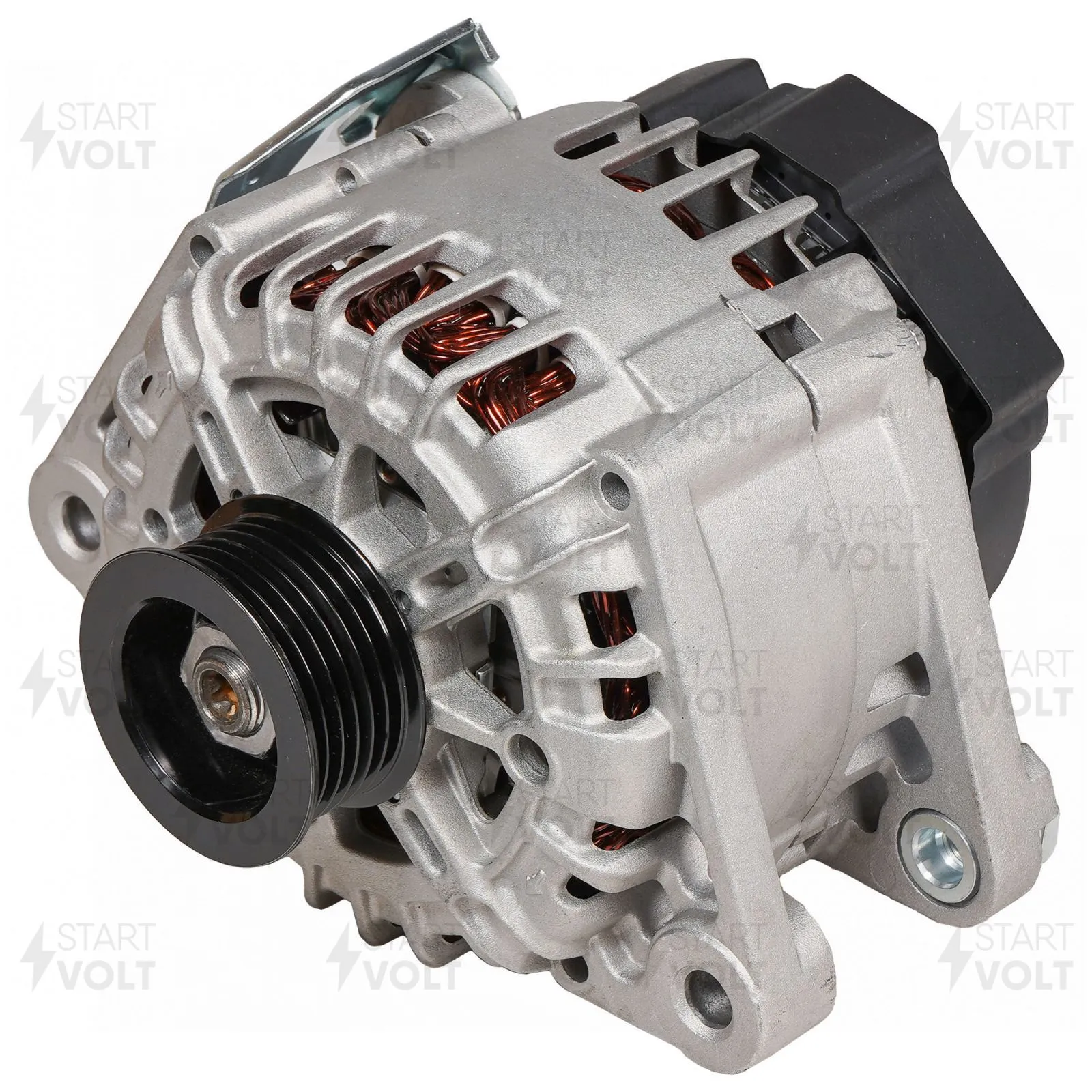 Генератор для а/м Hyundai Santa Fe (06-)/Kia Sorento (06-) 2.7i/3.3i 130A STARTVOLT LG 0806