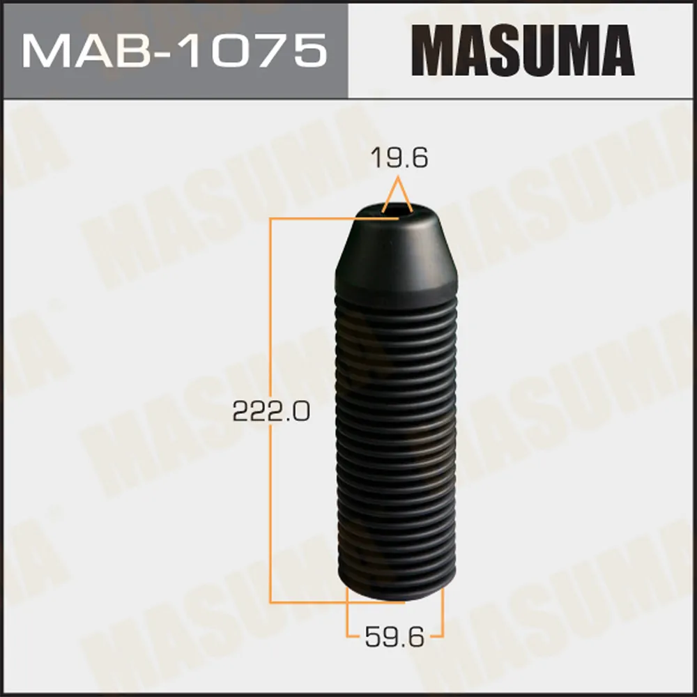 Пыльник амортизатора MASUMA MAB1075