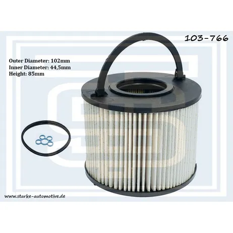 Фильтр топливный VW TOUAREG (7L) / AUDI Q7 / PORSCHE CAYENNE (955) dizel STARKE 103-766