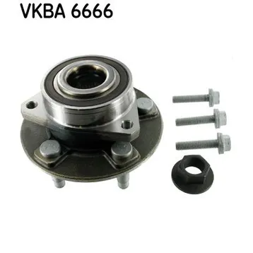 Ступица задняя в сборе L=R OPEL Insignia 2008- SKF VKBA6666