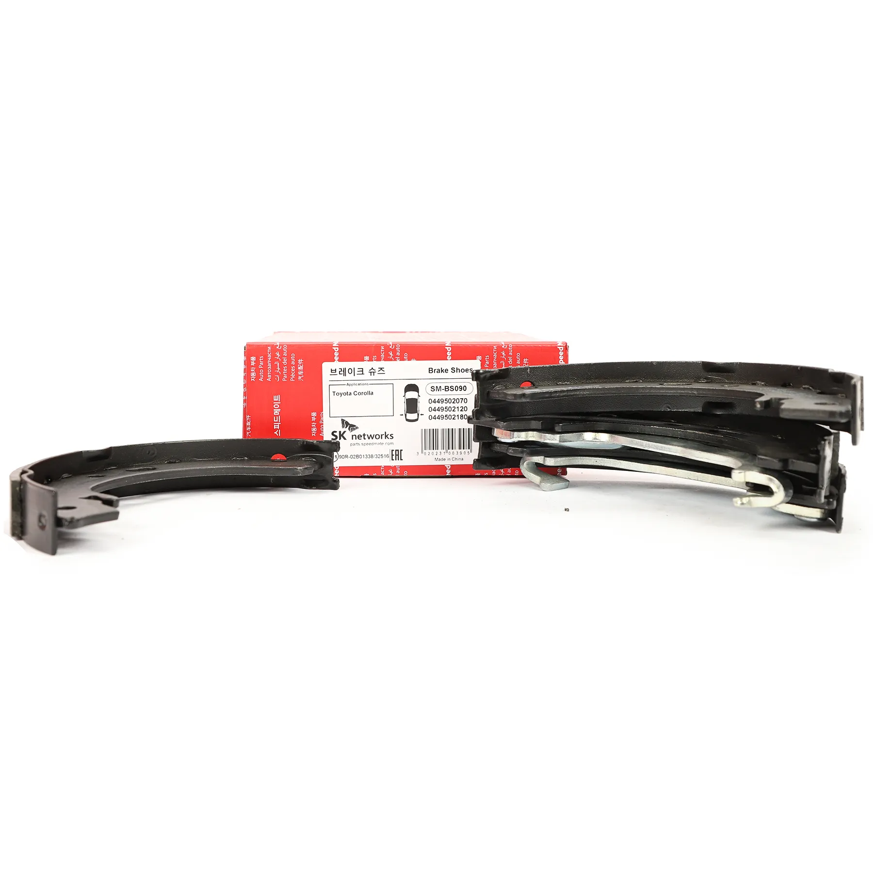 Колодки тормозные барабанные TOYOTA Corolla SPEEDMATE SM-BS090