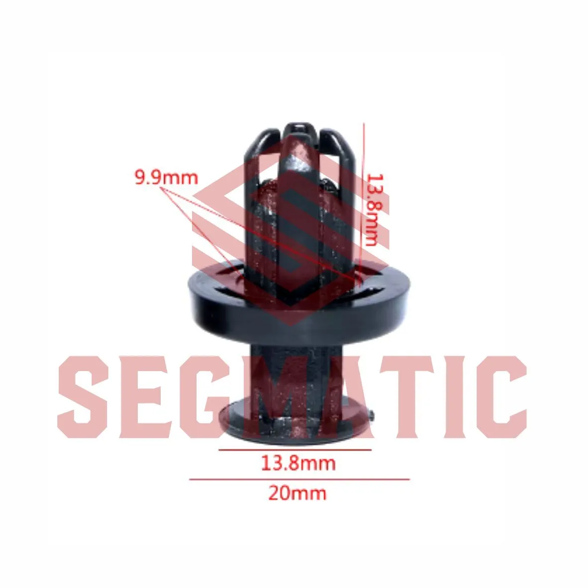 Клипса пластмассовая HONDA SEGMATIC SG70203375