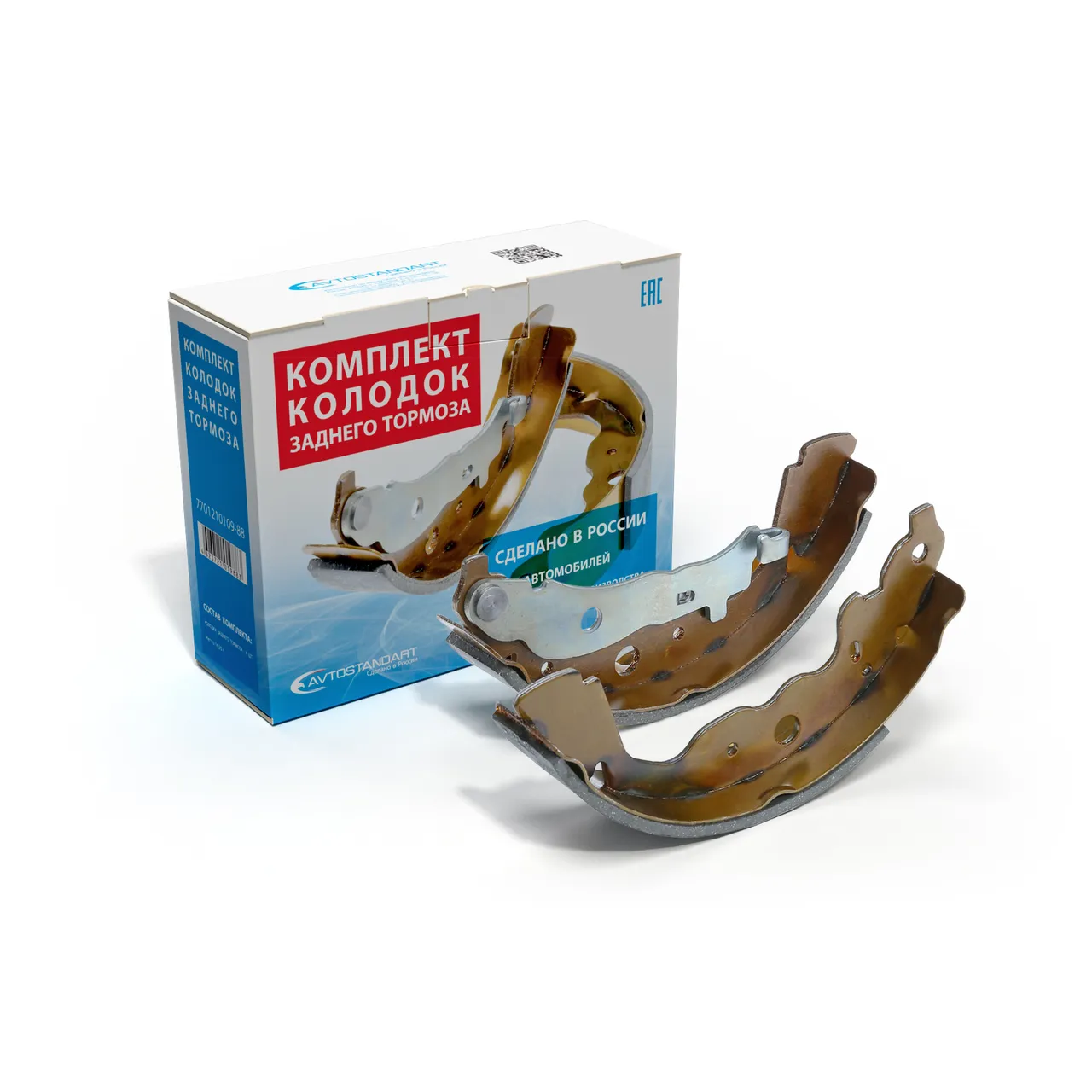 Колодки барабанные (Largus) AVTOSTANDART 770121010988