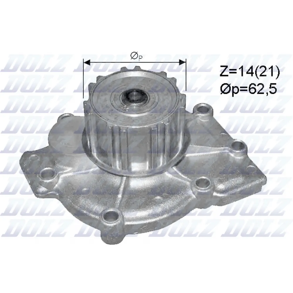 Помпа, водяной насос Renault LagunaSafrane Volvo 850960S60S90V70V90XC90 DOLZ R299
