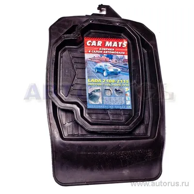 Коврики в салон резина VIO ВАЗ 2108-09 VIO CAR MATS черный комплект VSK 00-00023340