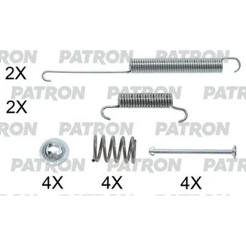 Комплект монтажный тормозных колодок барабанных VW: AMAROK 10- PATRON PSRK0240