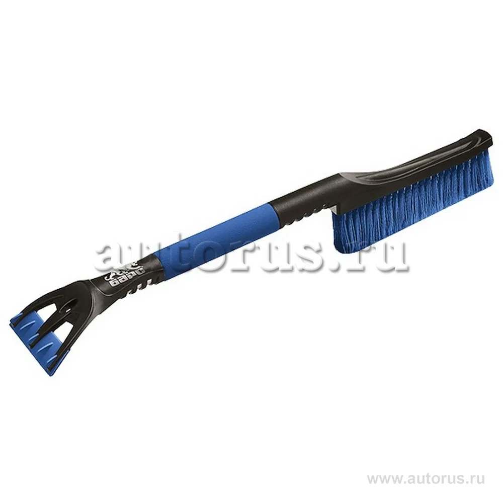 Щетка для очистки снега со скребком БАРС 55322