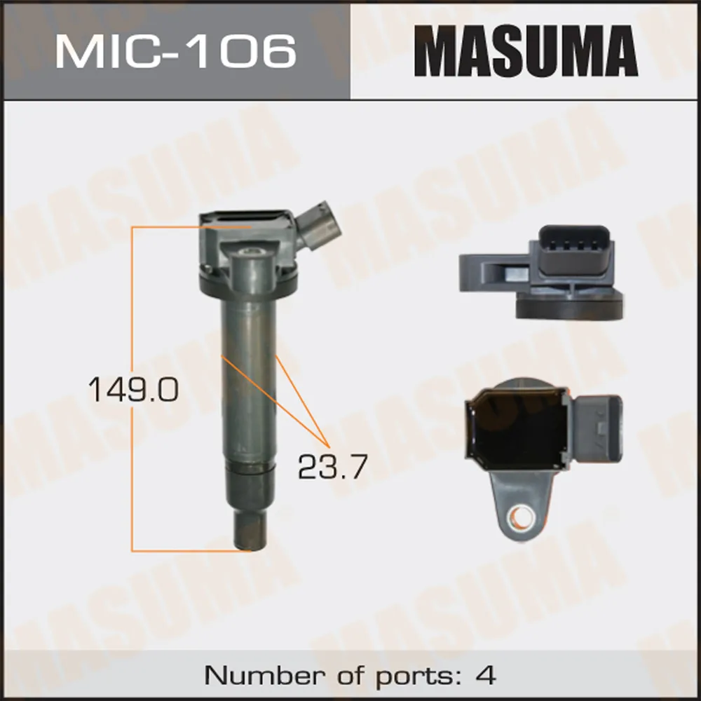 Катушка зажигания TOYOTA 4RUNNER MASUMA MIC-106