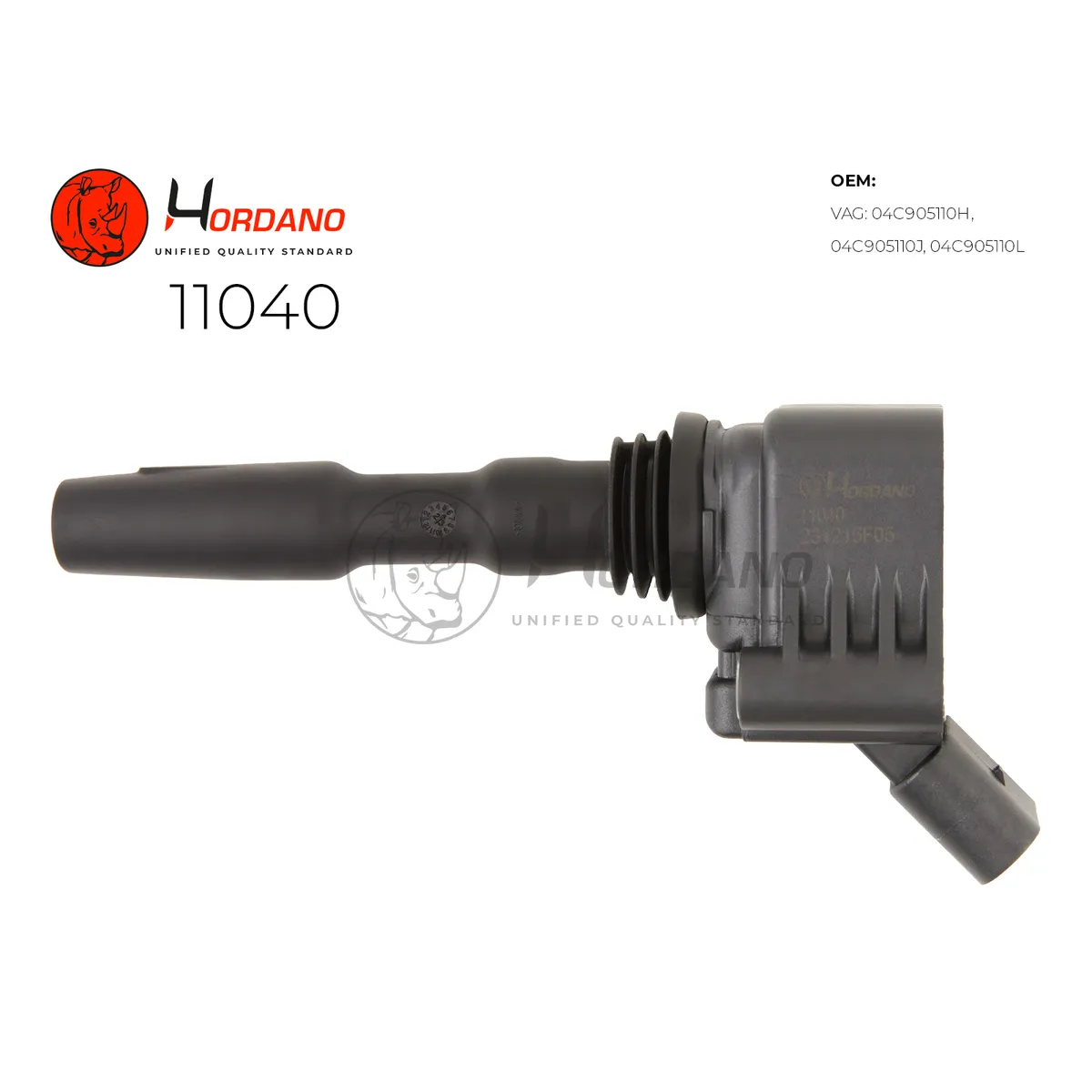 Катушка зажигания VW GOLF VII (5G1) Хэтчбэк 08,12- 1.4 TSI Hordano 11040