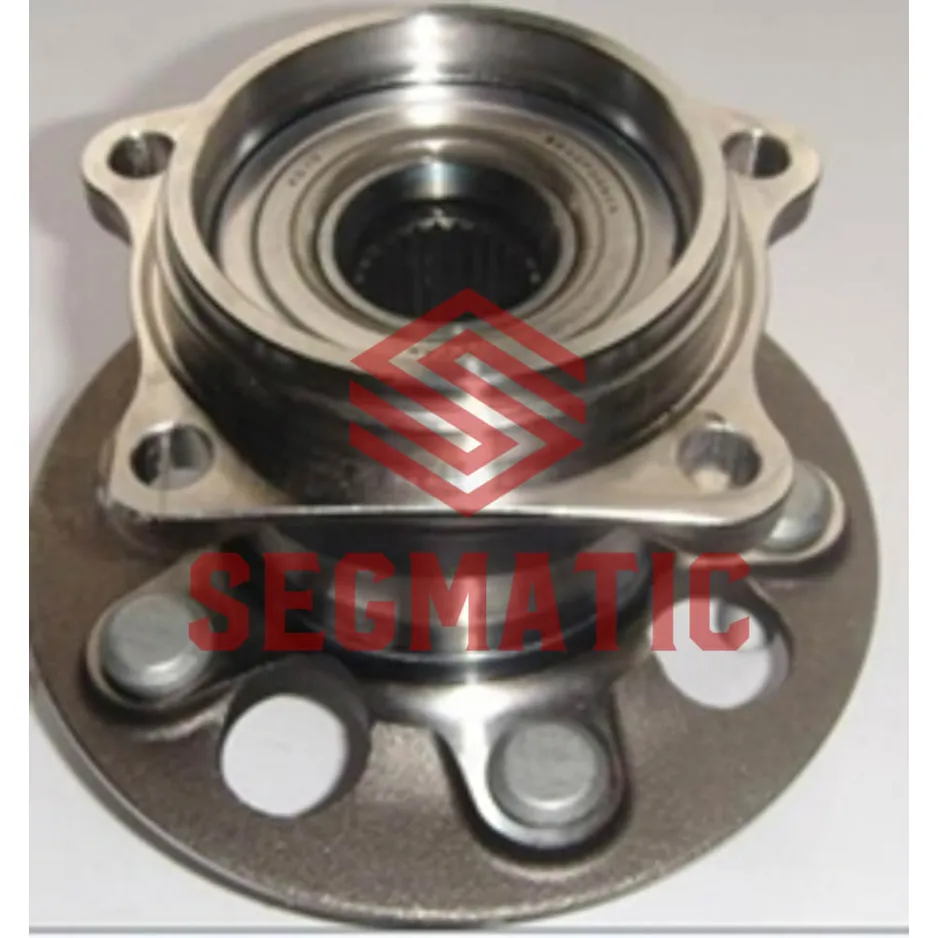 Ступица колеса в сборе задн; (без ABS) TOYOTA Rav4 II 06-09, Sienna 3.3i 4WD 03- / Alphard 2.4i-3.5i SEGMATIC SGWH30204075