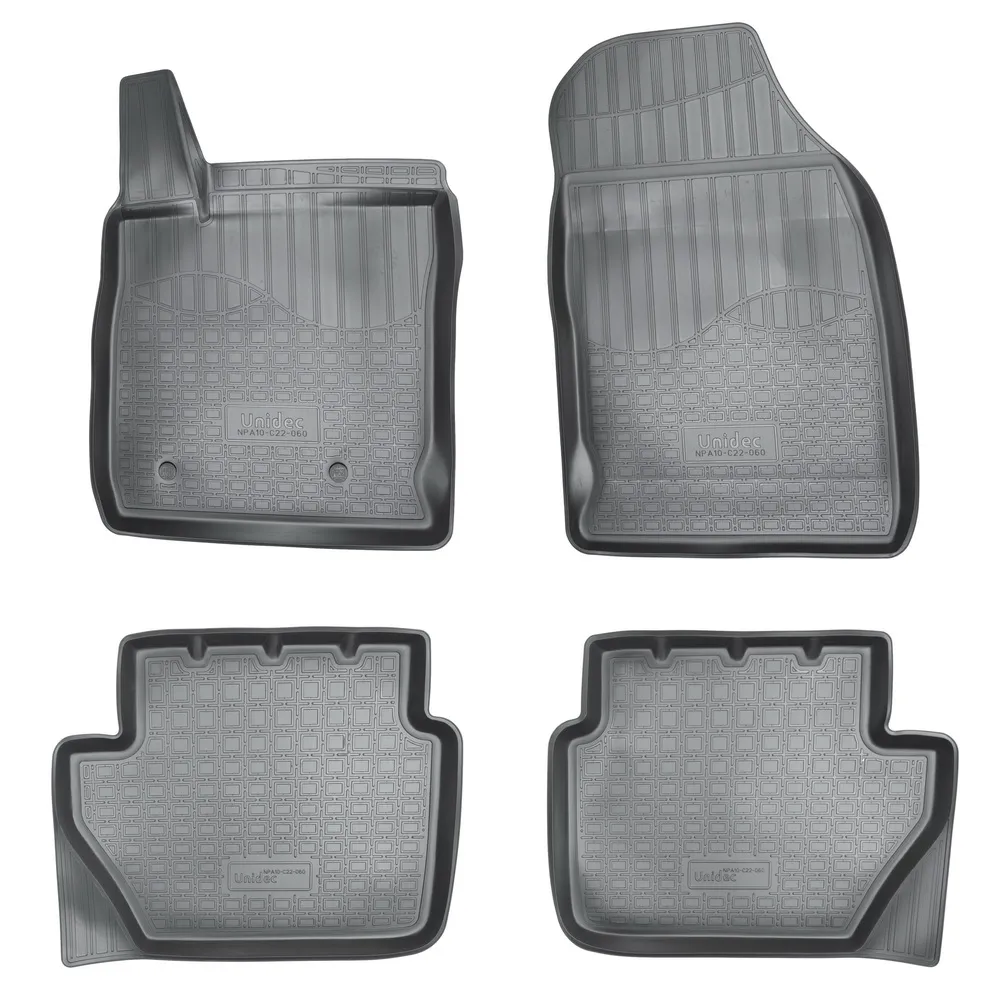 Коврики салонные для Ford EcoSport 3D (2014) NORPLAST NPA10-C22-060