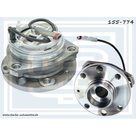 Ступица передняя OPEL ASTRA H 03.2005-- для 4-отверст. STARKE 155-774