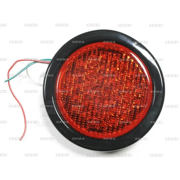 Плафон в сборе к стопу 005 ZEVS 042 RED LED