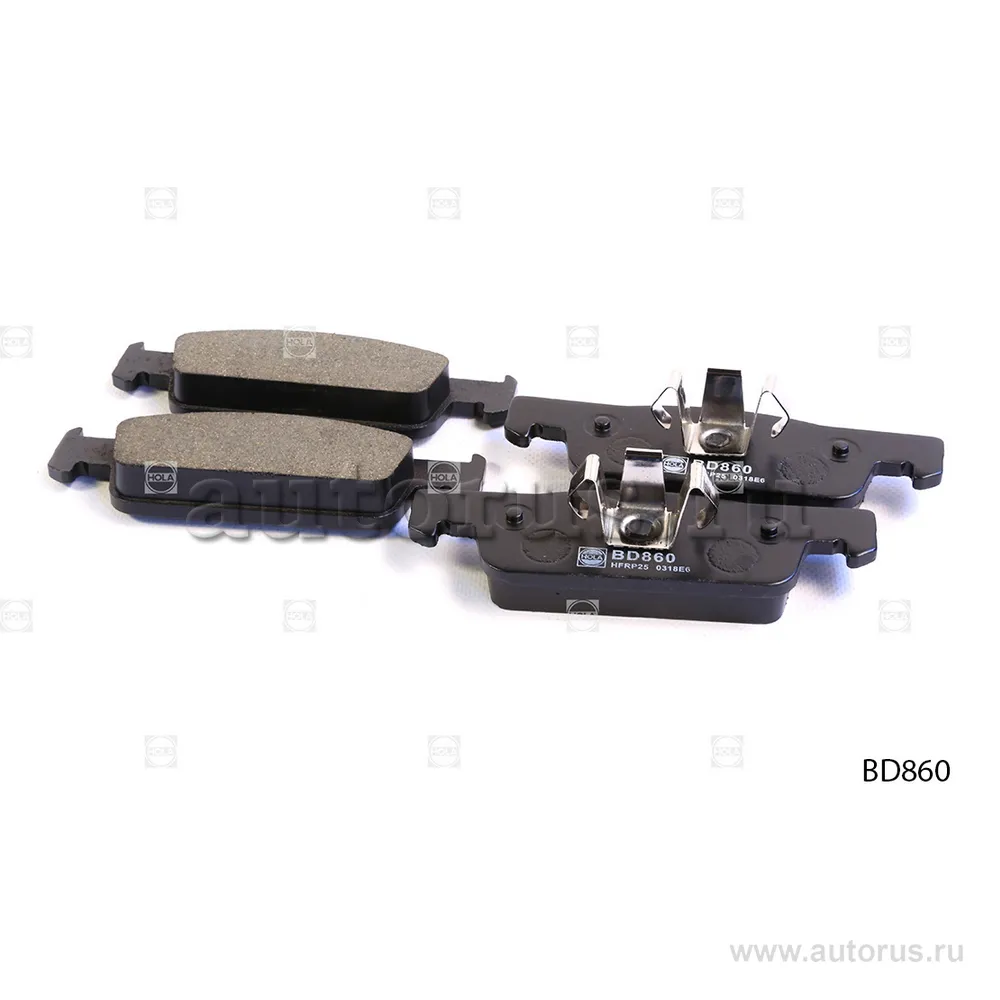 Колодки передние RENAULT Logan II/Sandero/Stepway II/Symbol II HOLA BD860