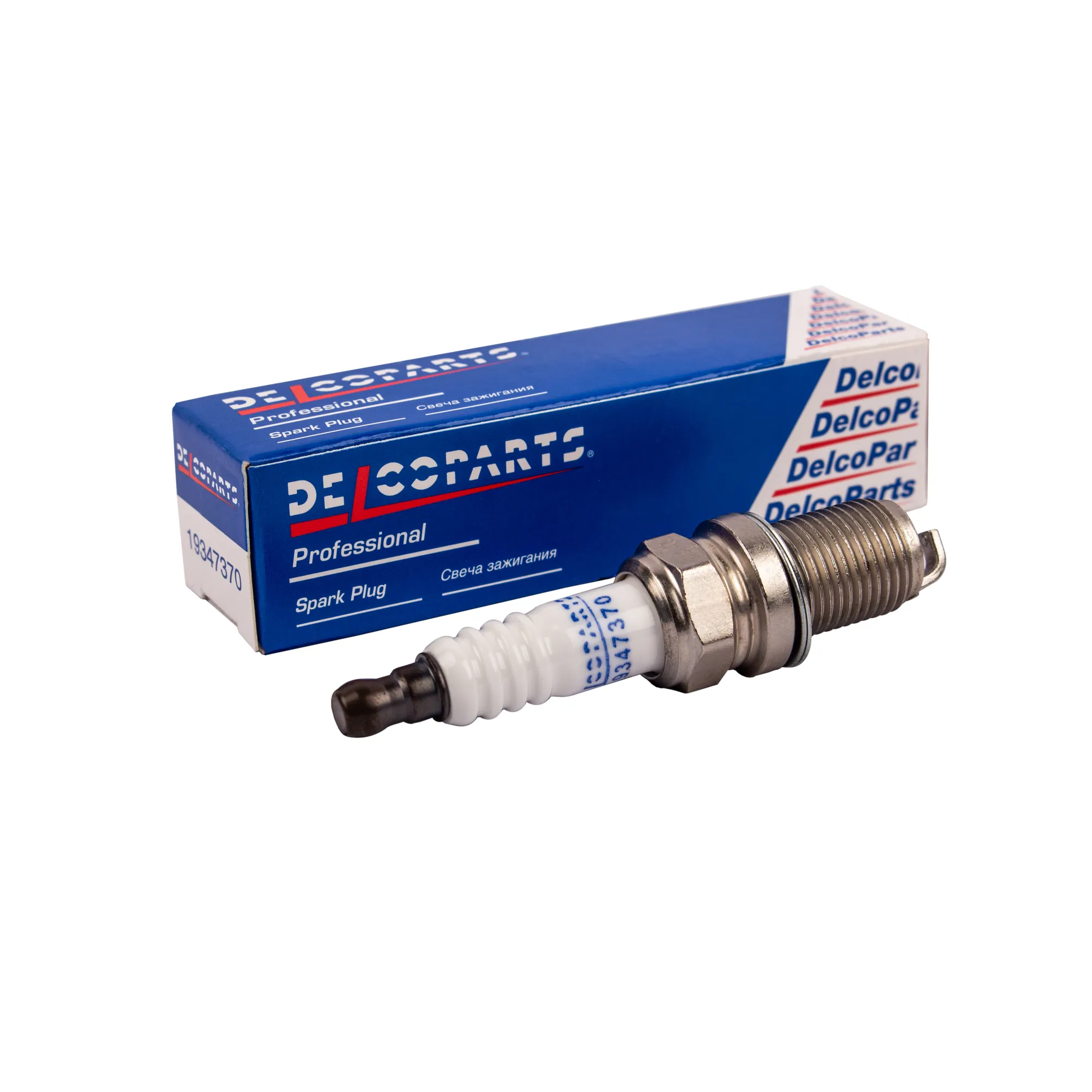 Свеча зажигания с платиновым электродом CHEVROLET Aveo/Cruze/Orlando / OPEL Astra J/CorsaD DelcoParts 19347370