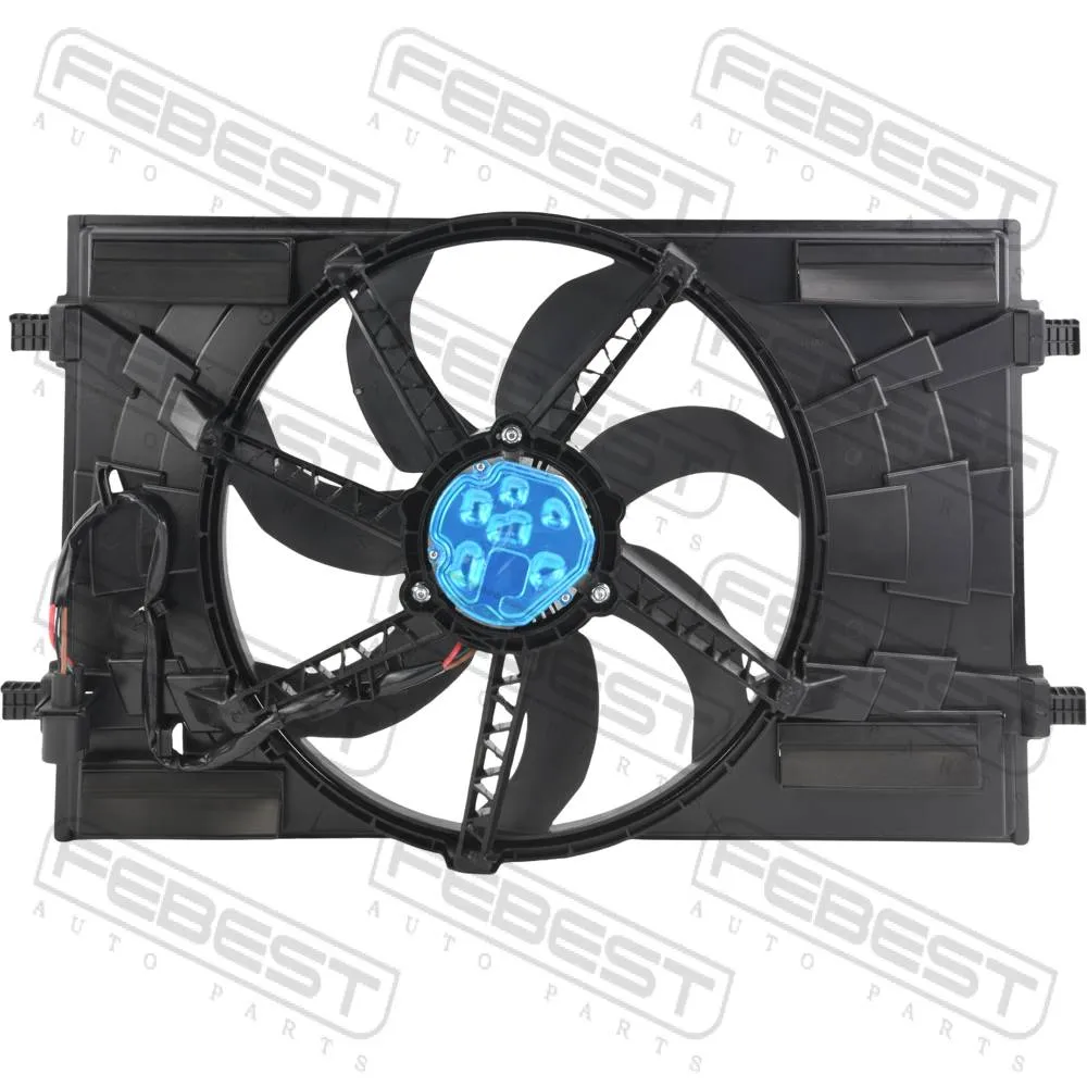 Вентилятор системы охлаждения двигателя в сборе FEBEST 23650-005