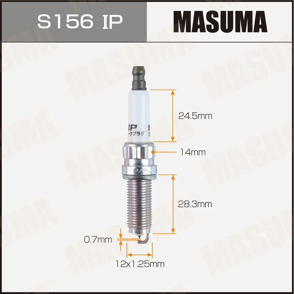 Свеча зажигания LIXIANG L7,L8,L9 MASUMA MASUMA S156IP
