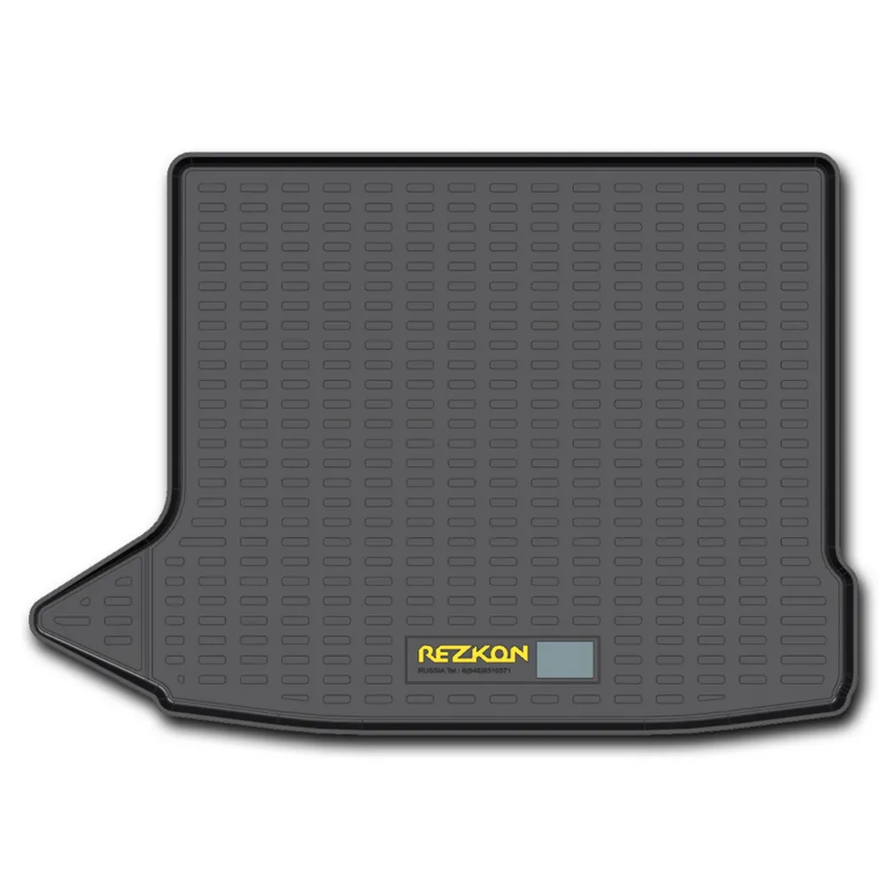 Коврик в багажник Audi Q3 2011- пластик Rezkon 5044030100