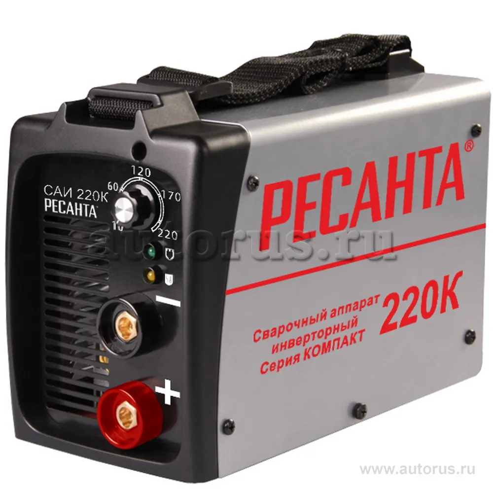 Сварочный аппарат инверторный САИ220К(компакт) Ресанта 65/37