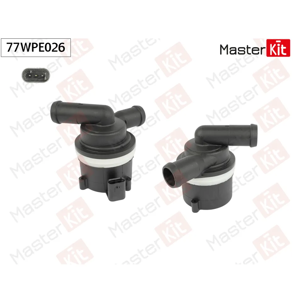 Насос водяной электрический Volkswagen AMAROK (2HA, 2HB, S1B, S6B, S7A, S7B) 2010 - MASTERKIT 77WPE026