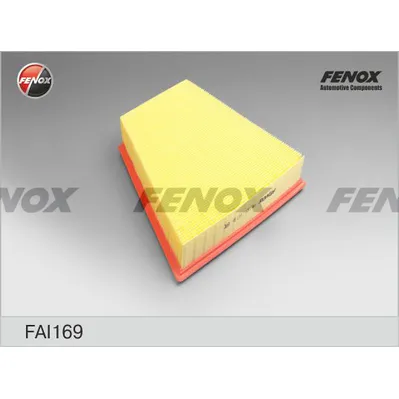 Воздушный фильтр SKODA FABIA 99- 1.0-1.4, ROOMSTER 07- 1.2; SEAT IB FENOX FAI169