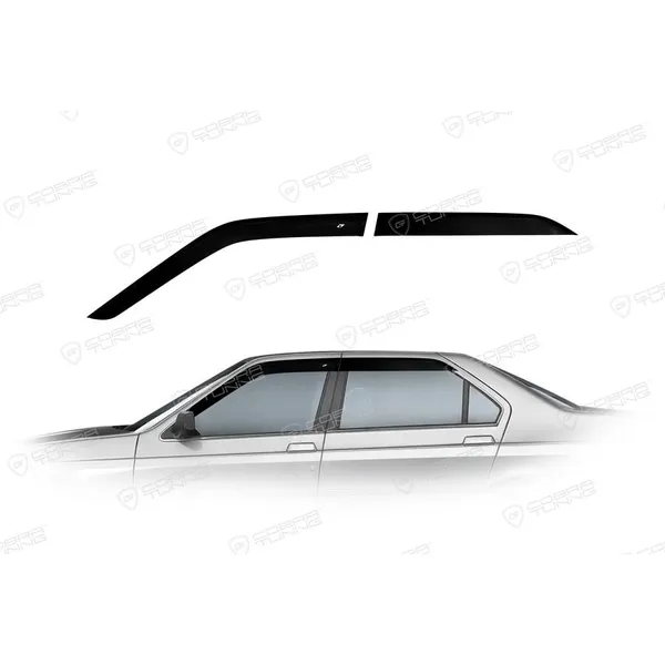 Дефлектора на окна Alfa Romeo 164 Sd 1987-1997EuroStandard деф.окон Cobra Tuning AE30187
