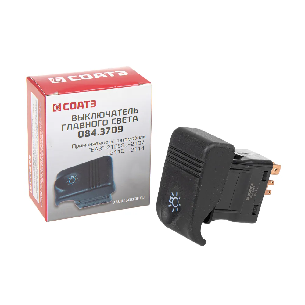 Переключатель главного света 084.3709 СОАТЭ 084.3709