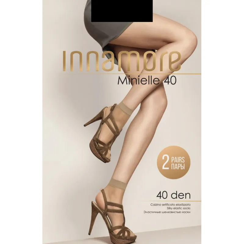 Носки жен INNAMORE Minielle 40 nero 6944944000082 1253696