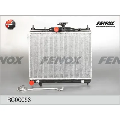 Радиатор охлаждения HYUNDAI GETZ 1.3 1.4 /AT 02- ПАЯНЫЙ FENOX RC00053