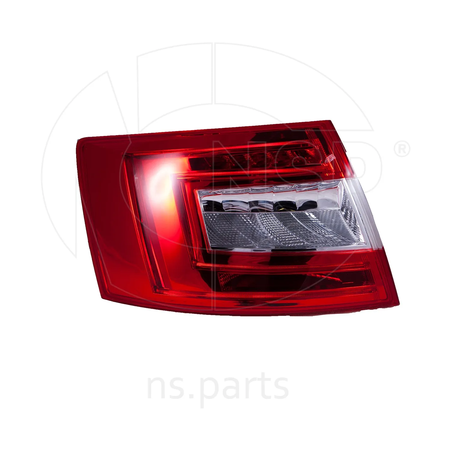 Фонарь задний левый SKODA Octavia A7 (13-17) (LED) NSP085E5945111A