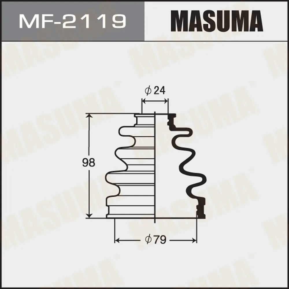 Пыльник ШРУСа TOYOTA ALLEX MASUMA MF-2119