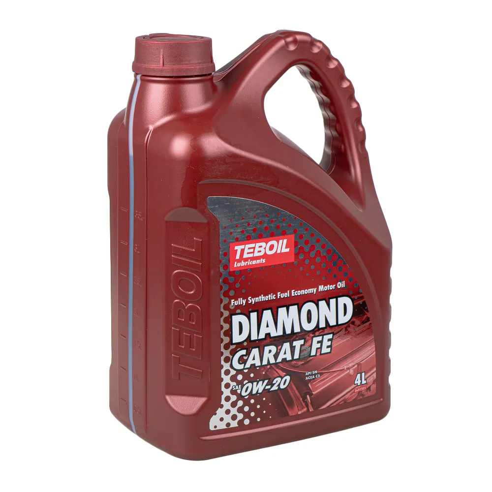 Масло моторное TEBOIL Diamond Carat FE 0W-20 синтетическое 4 л 3546317