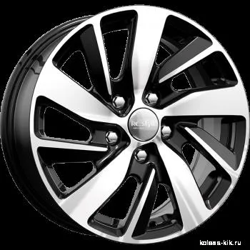 Диск литой R16 6.5J 5x114.3/67.1 ET47 КИК КС741 алмаз черный 67971