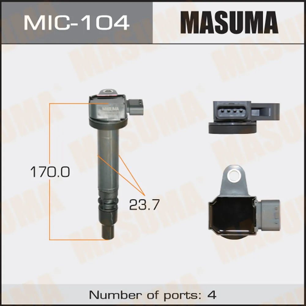 Катушка зажигания TOYOTA 4RUNNER MASUMA MIC-104