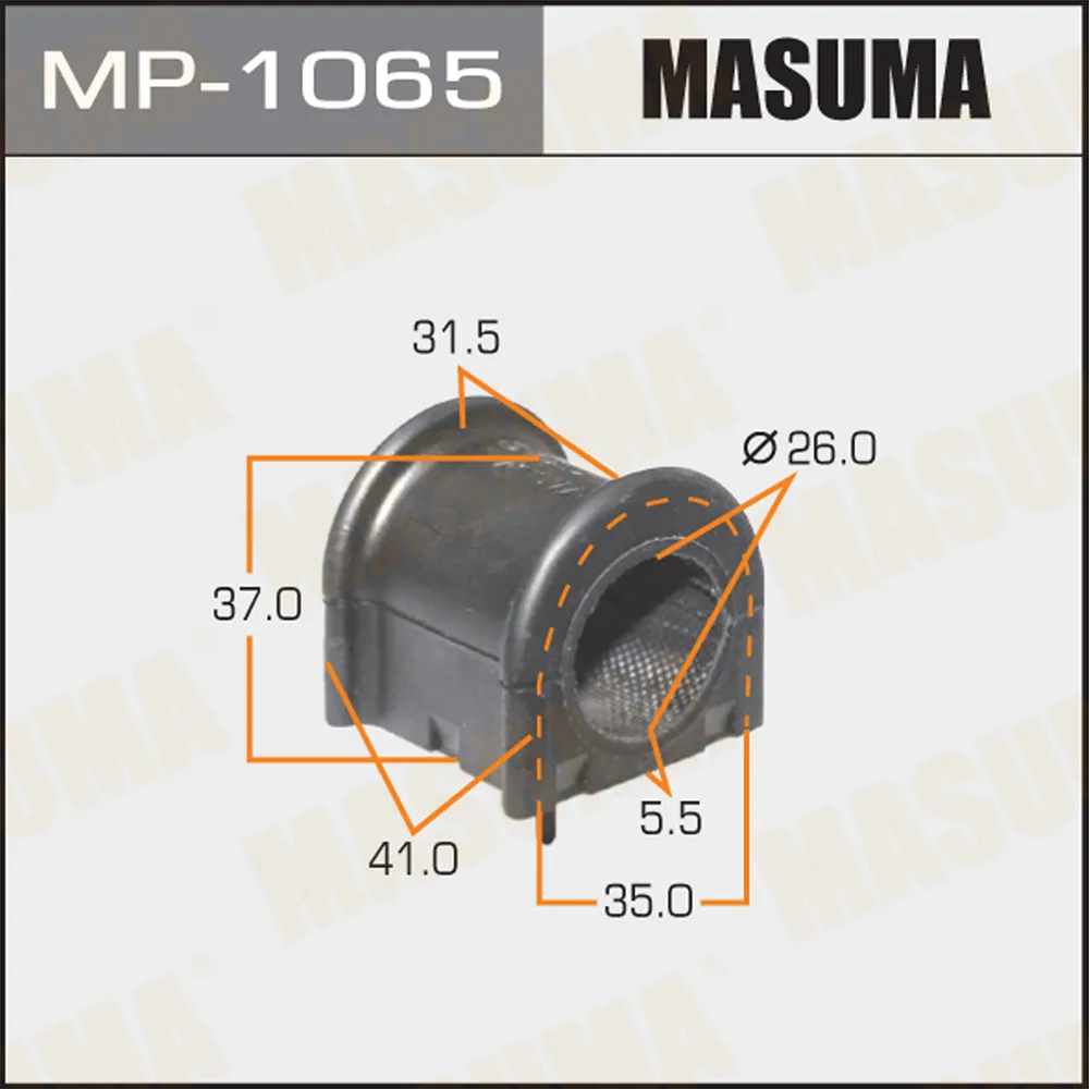 Втулка стабилизатора TOYOTA HIGHLANDER MASUMA MP-1065