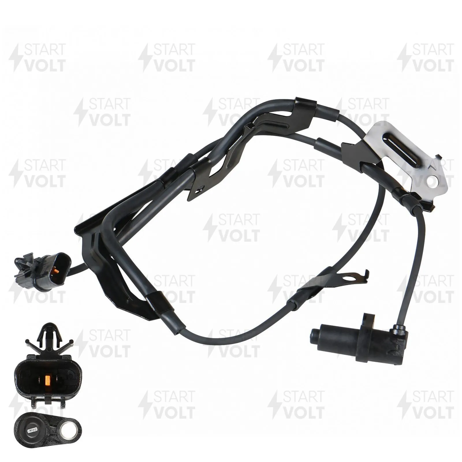 Датчик ABS для а/м Mitsubishi L200 (06-) (до 2011) перед. лев. STARTVOLT VS-ABS 1127