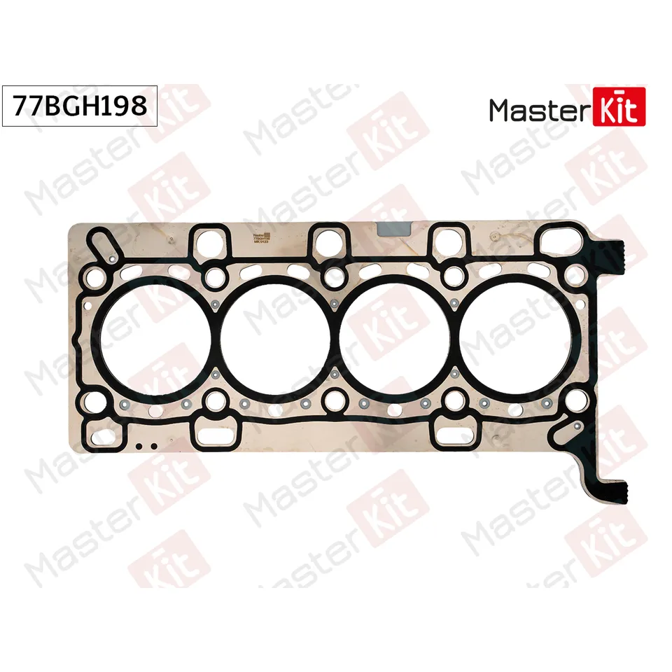 Прокладка ГБЦ Nissan QASHQAI / QASHQAI +2 I (J10, JJ10) R9M MASTERKIT 77BGH198