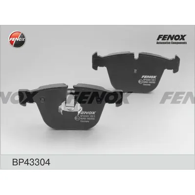 Колодки тормозные задние FENOX BP43304