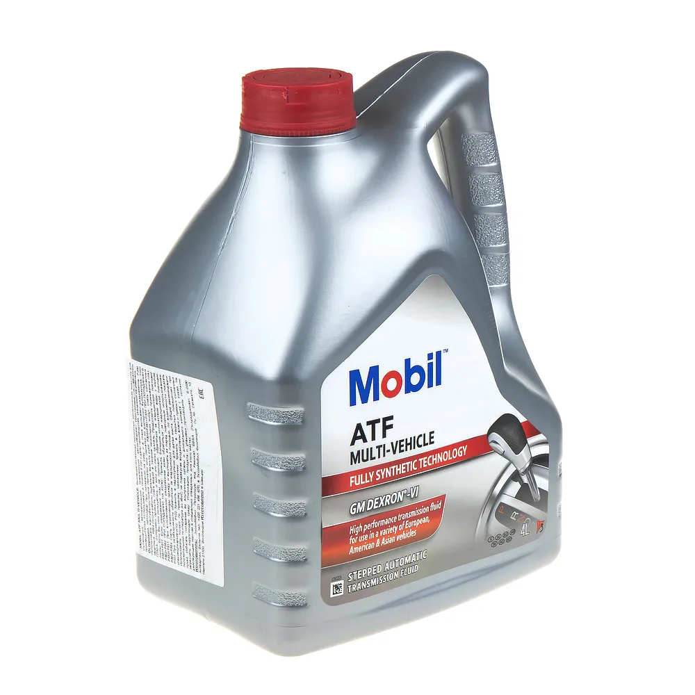 Масло трансмиссионное MOBIL ATF Multi-Vehicle синтетическое 4 л 156091