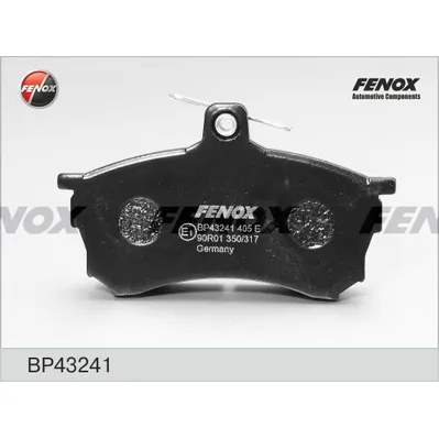 Колодки передние FENOX BP43241