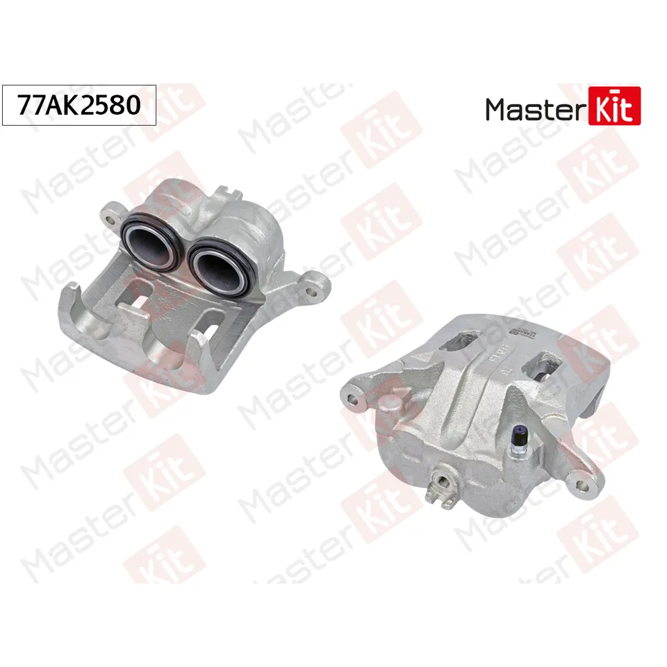 Тормозной суппорт перед. прав. Nissan QASHQAI / QASHQAI +2 I (J10, JJ10) 2006 - 2014 MASTERKIT 77AK2580