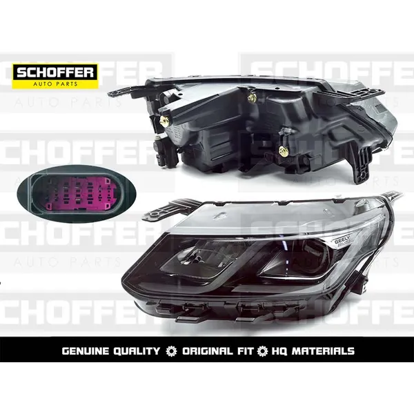 Фара левая Geely Coolray (I 2019 - н.в.) FULL LED SCHOFFER SHF12128