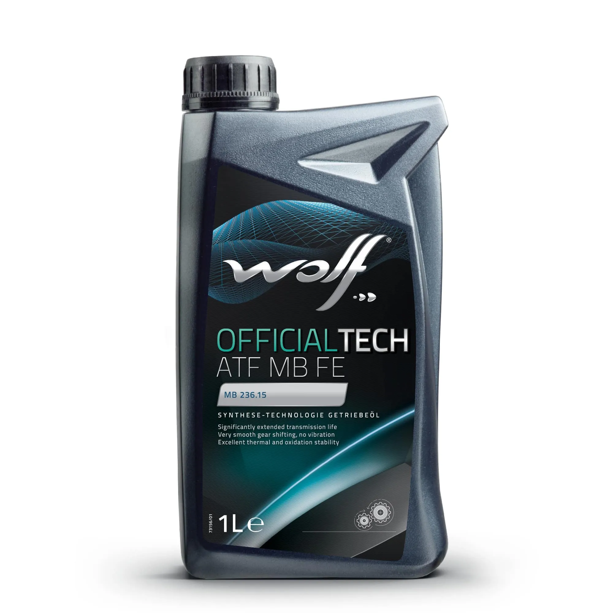 Масло трансмиссионное Wolf Oil OFFICIALTECH ATF MB FE синтетическое 1 л 8336140