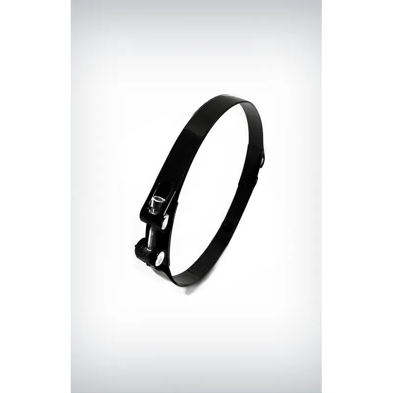 хомут силовой двухболтовый, цвет черный, размер 210-220 мм COMFORT C.210-220.PLB2