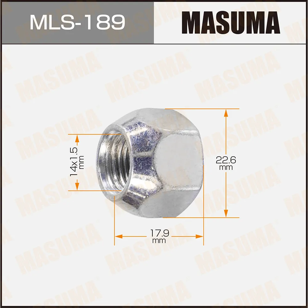 Гайка для грузовика MASUMA MLS-189