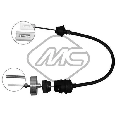 Трос сцепления ZX ALL 1,9 DS Metalcaucho 80722