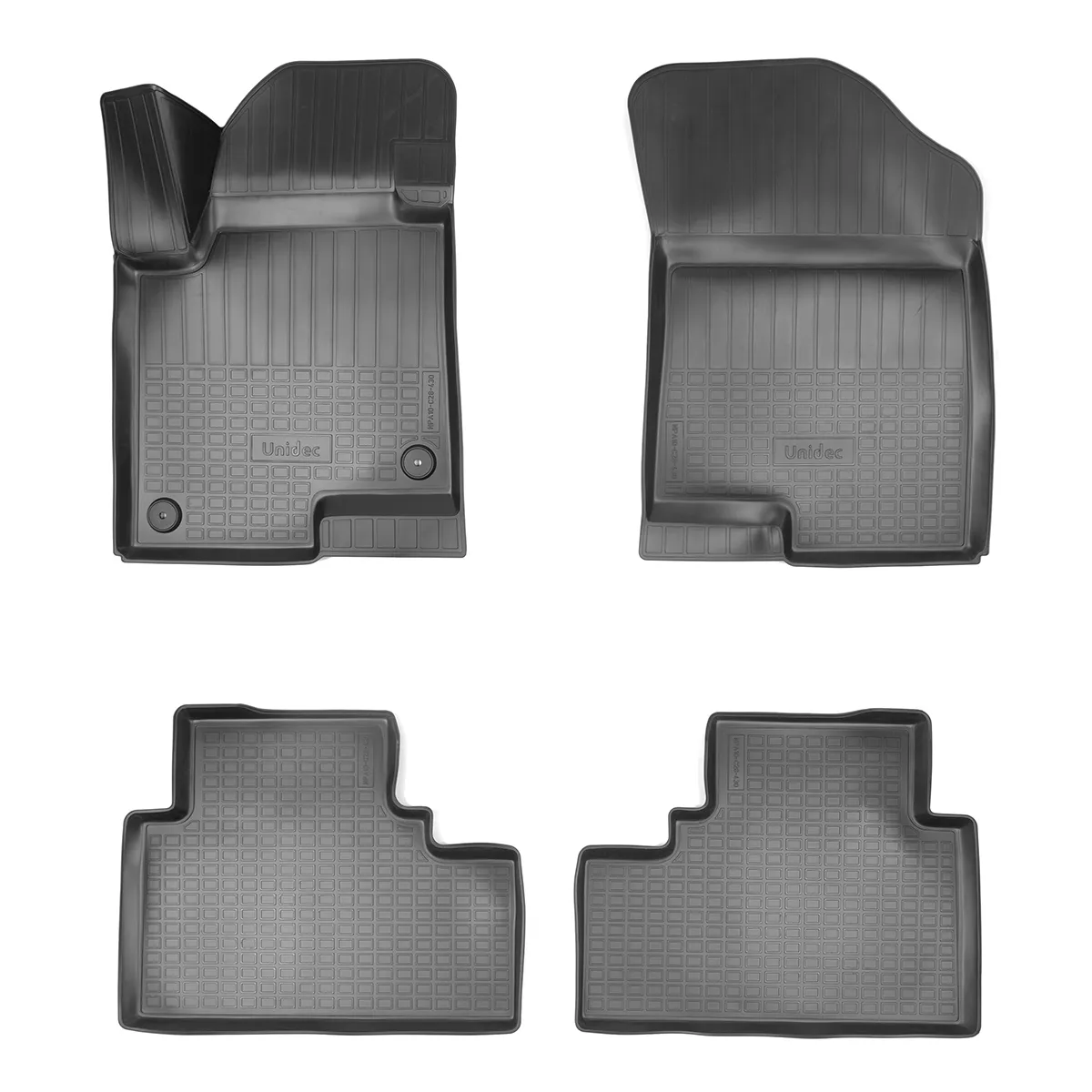 Коврики салонные Haval Jolion (2021) (монопривод) NORPLAST NPA10-C28-430