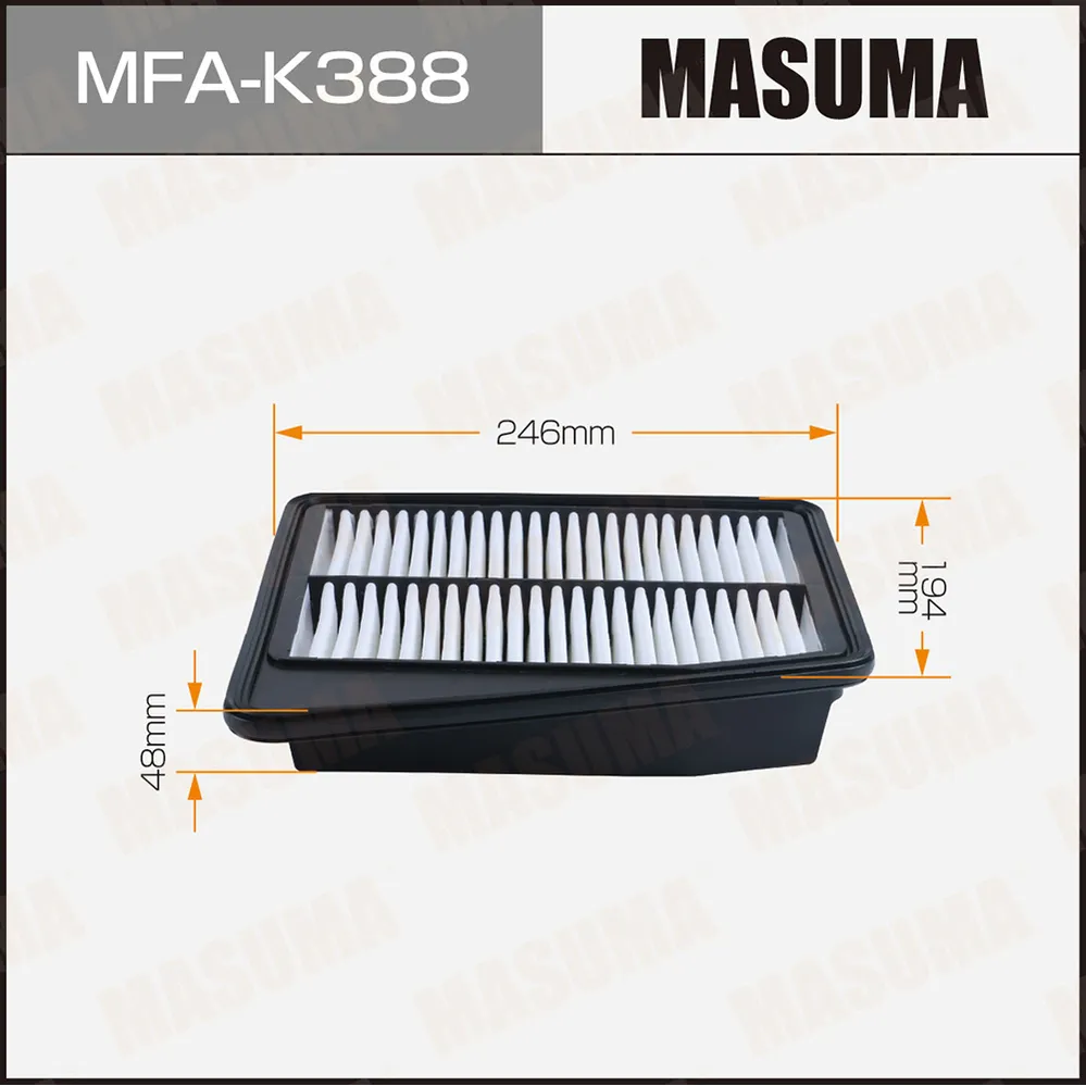 Фильтр воздушный MASUMA MFAK388