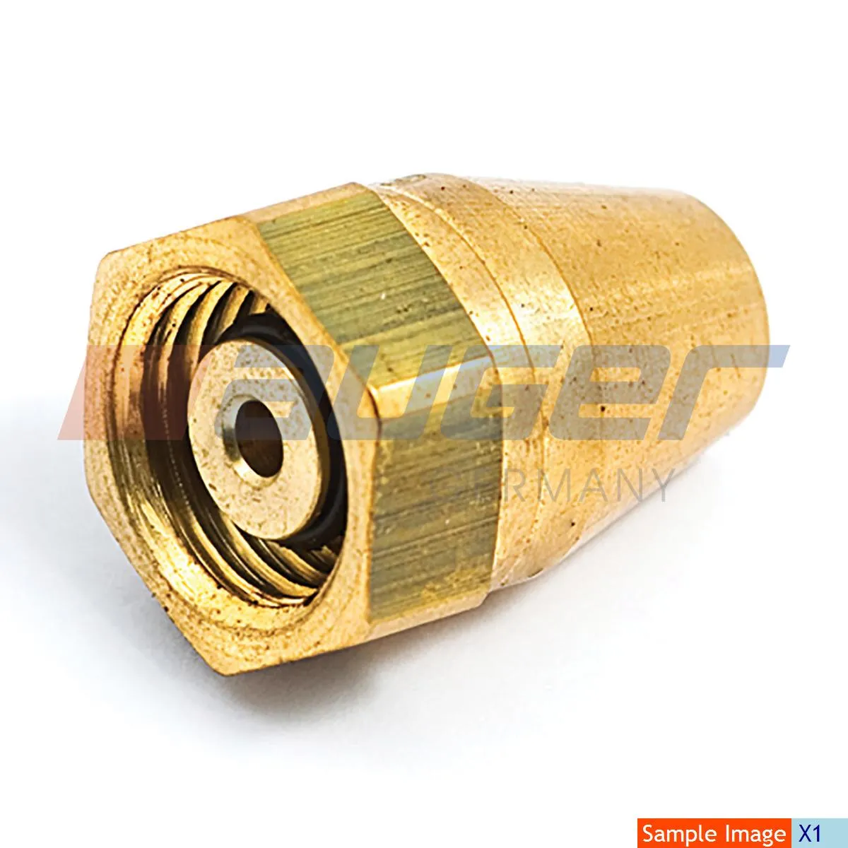 Фитинг (штуцер) прямой Рвнутр М14х1,5 трубка ф6мм AUGER 85233