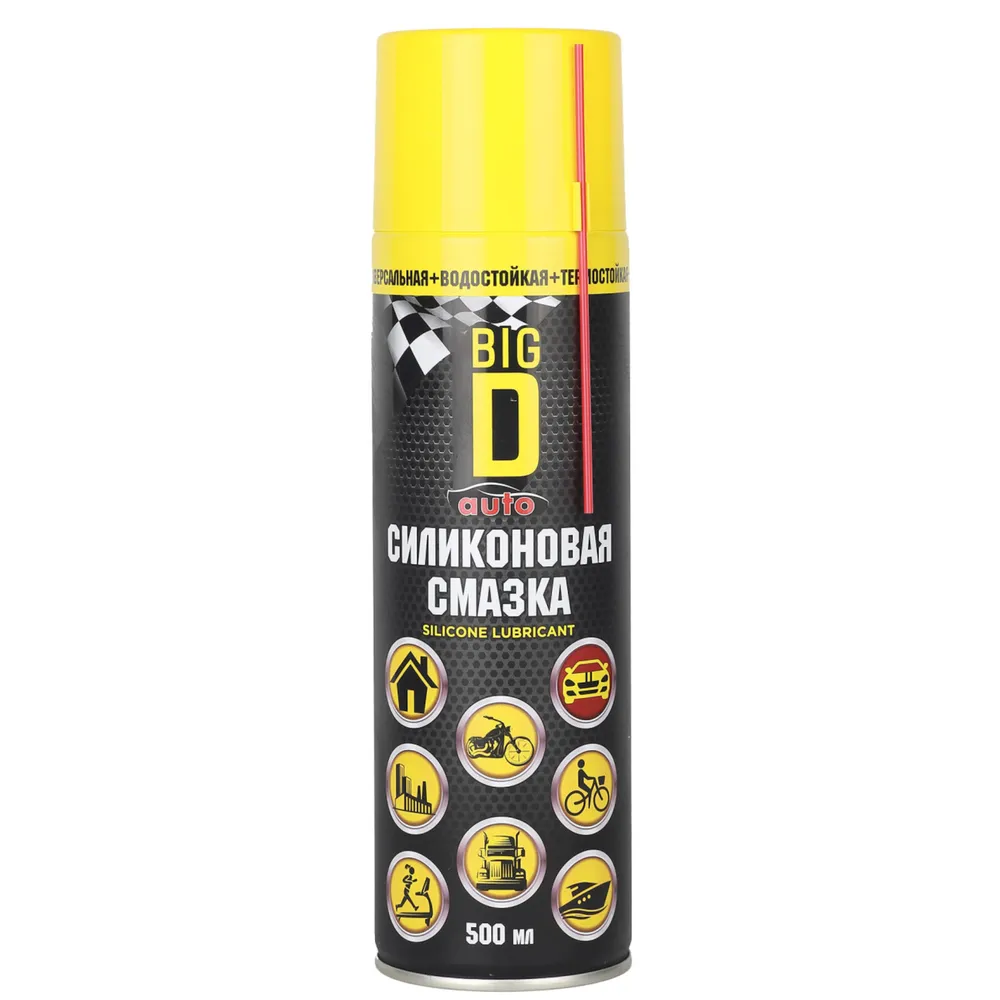 Силиконовая смазка 500 мл BIG D ASC9001